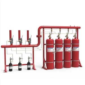 Sistem de gaz 150L rețea de țevi FM 200 pentru stingerea incendiilor