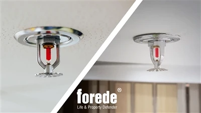 Placă încasabilă pentru stropitoare de incendiu din oțel inoxidabil
